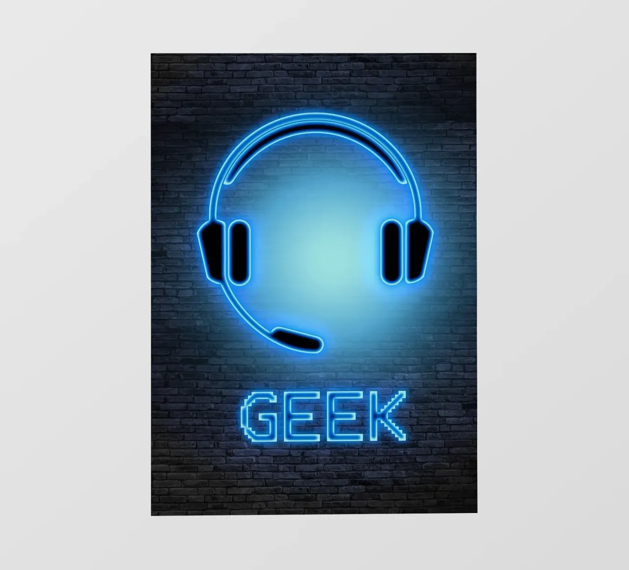 GEEK pellicola backlit da Charlotte Gagnon