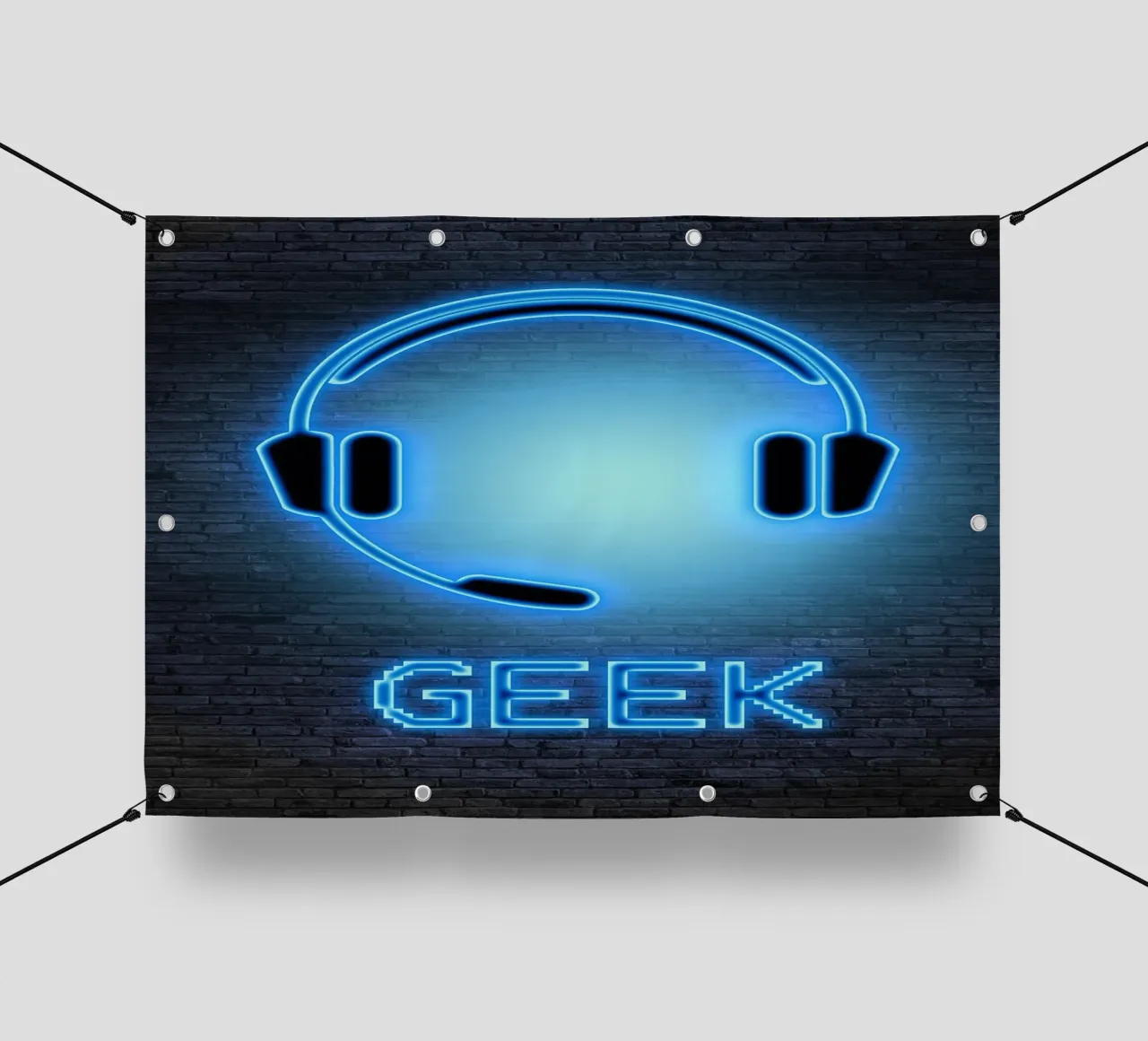 GEEK telo in pvc da Charlotte Gagnon