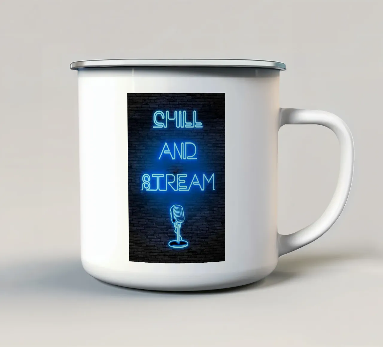 REFRIGERIO E FLUSSO tazza in smalto da Charlotte Gagnon