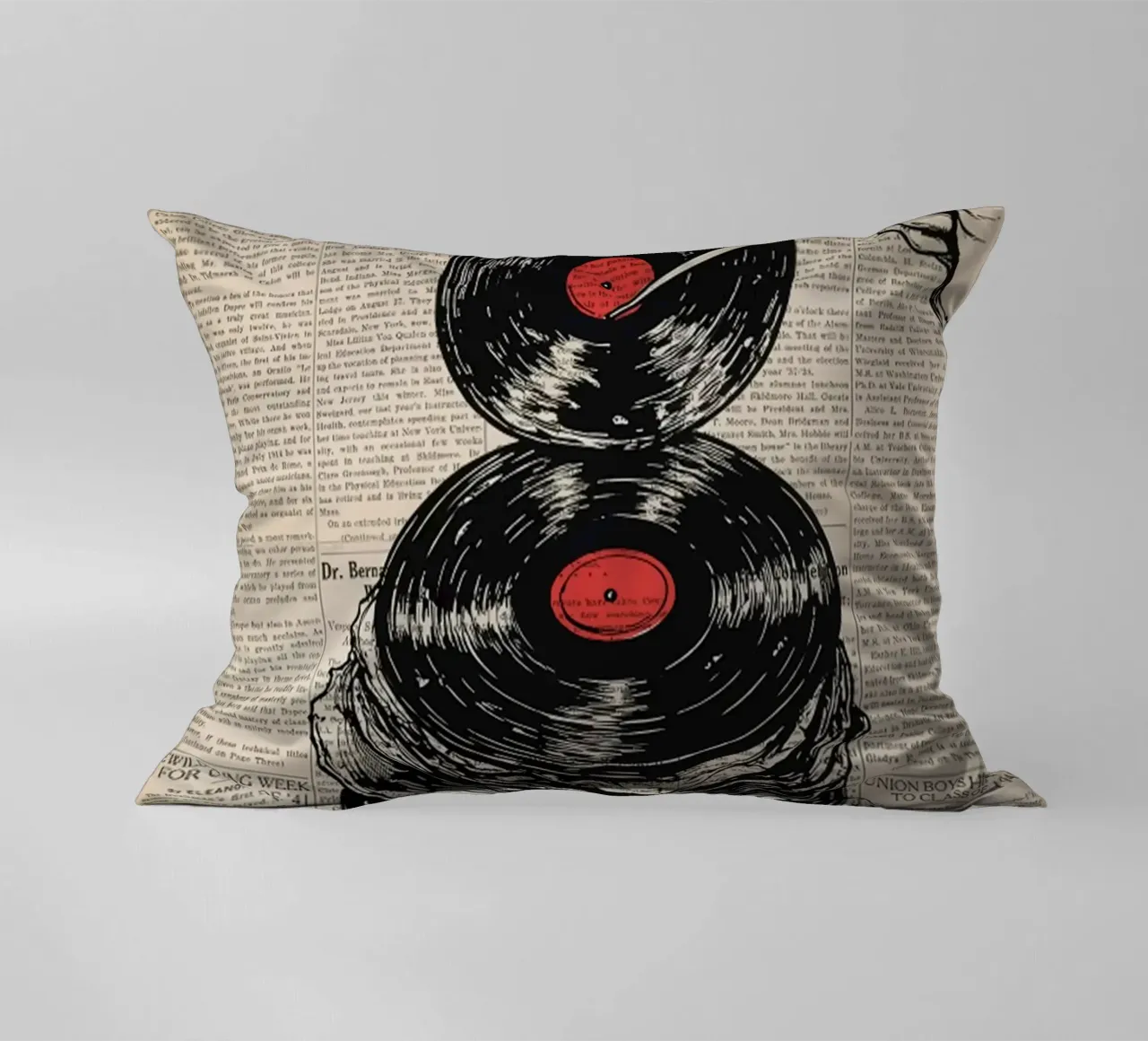 Fusione Disco in vinile cuscino da hewitt shop