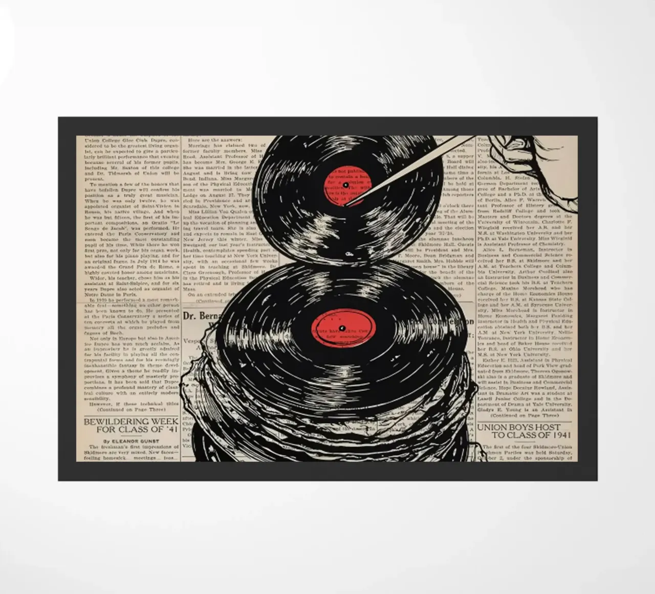 Fusione Disco in vinile zerbino da hewitt shop