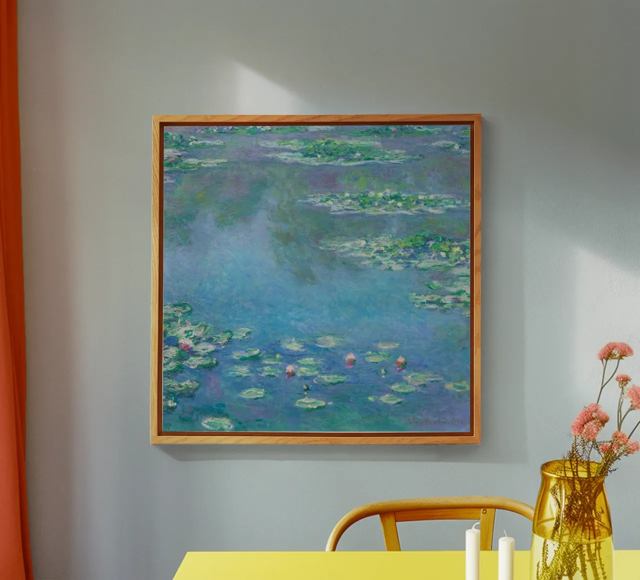 Ninfee Claude Monet plexiglass da Classic Art Prints