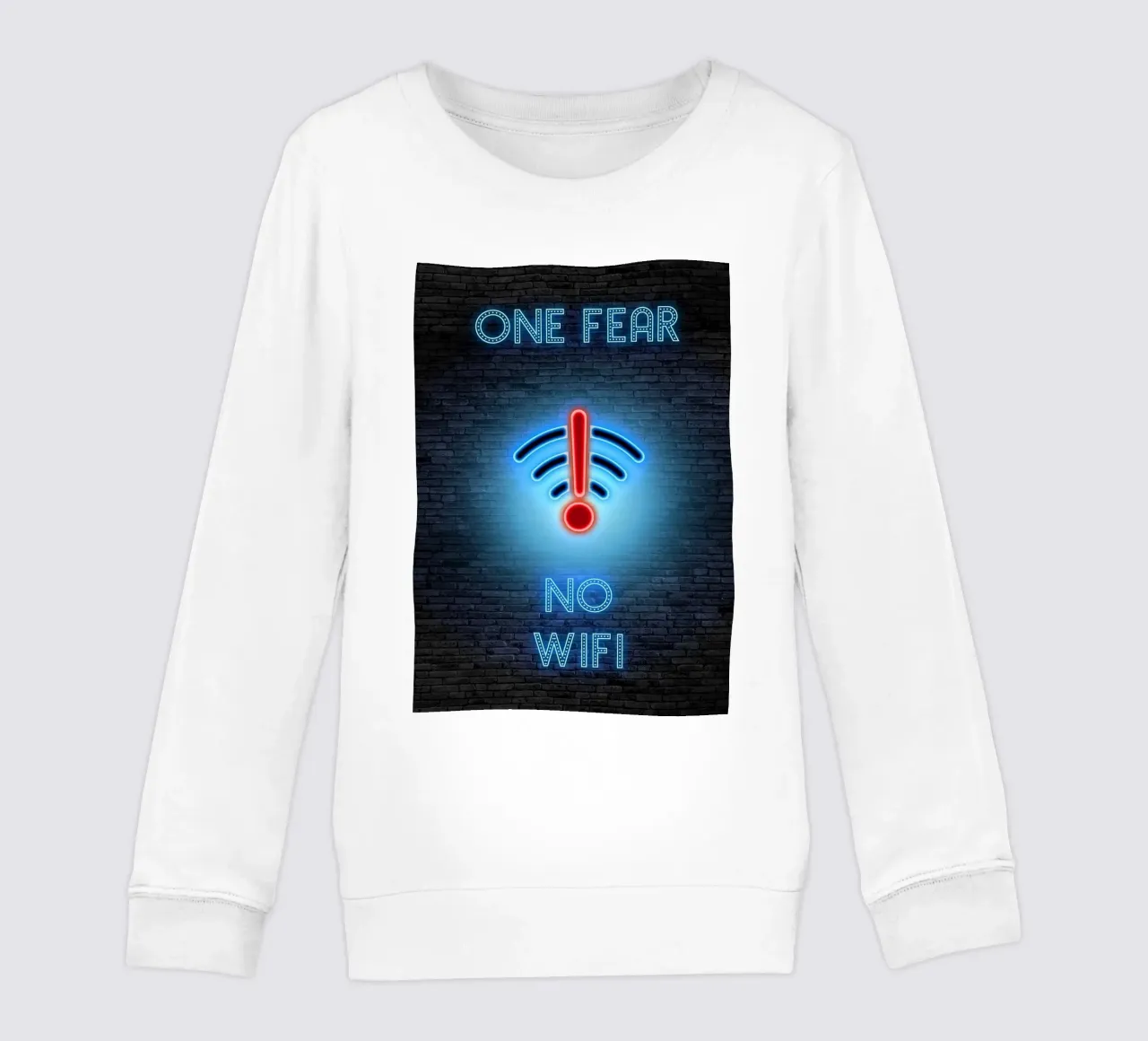 NO WIFI felpa bambino da Charlotte Gagnon