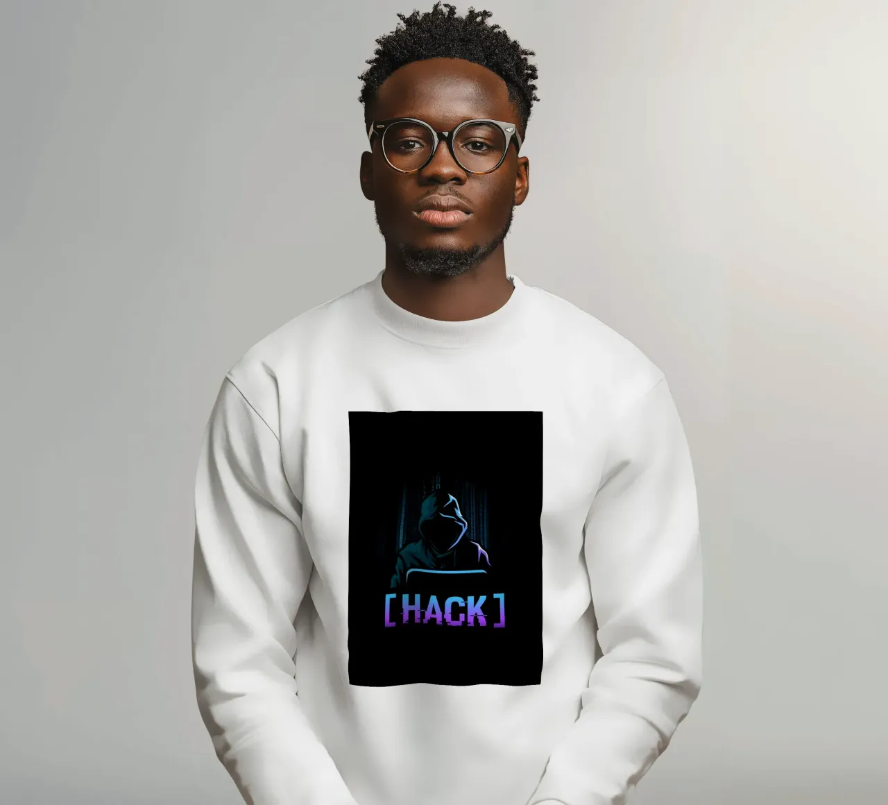 HACKER sudadera de Charlotte Gagnon