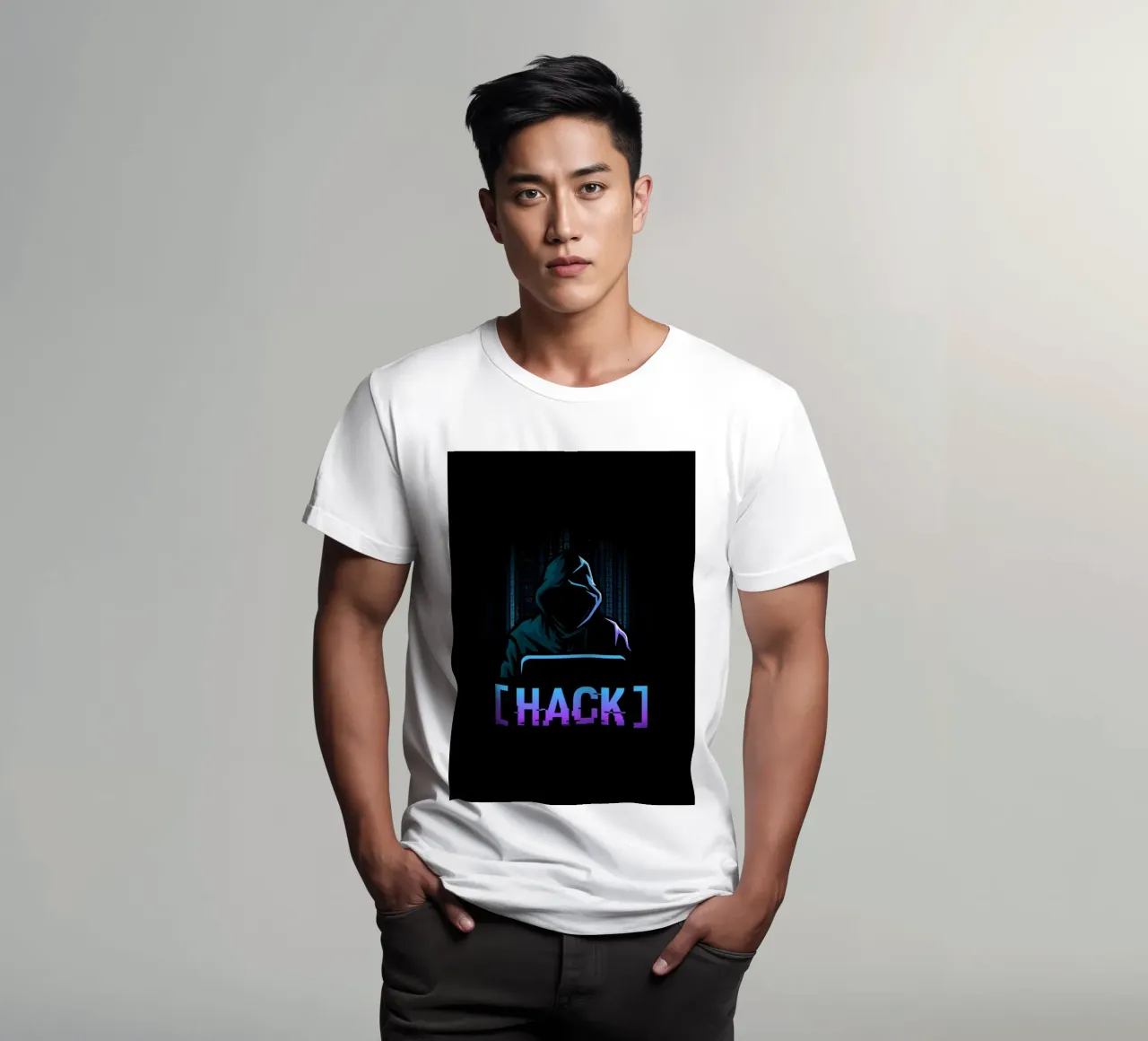 HACKER t-shirt da Charlotte Gagnon
