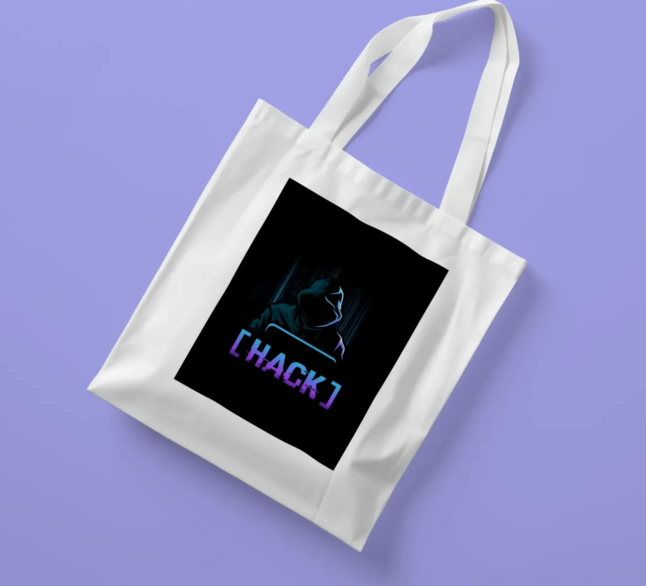 HACKER borsa in juta da Charlotte Gagnon