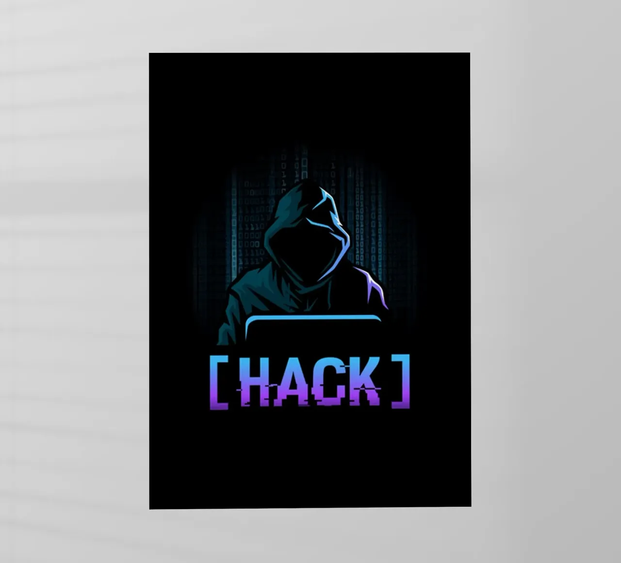 HACKER pellicola backlit da Charlotte Gagnon