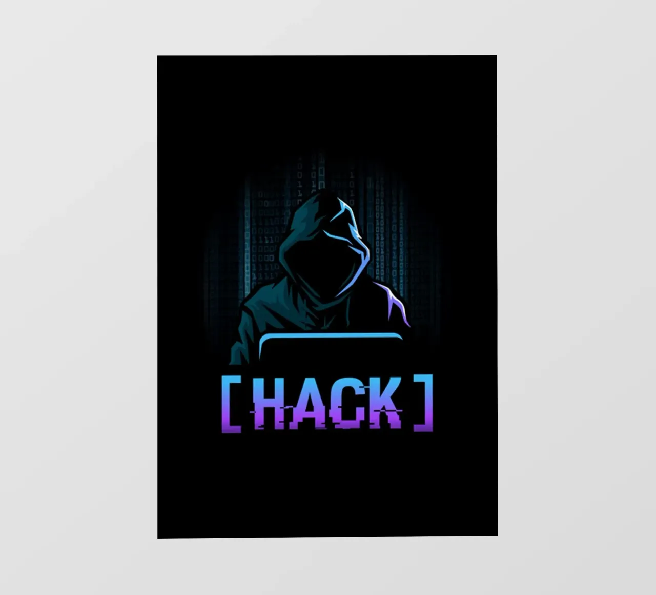HACKER pellicola backlit da Charlotte Gagnon
