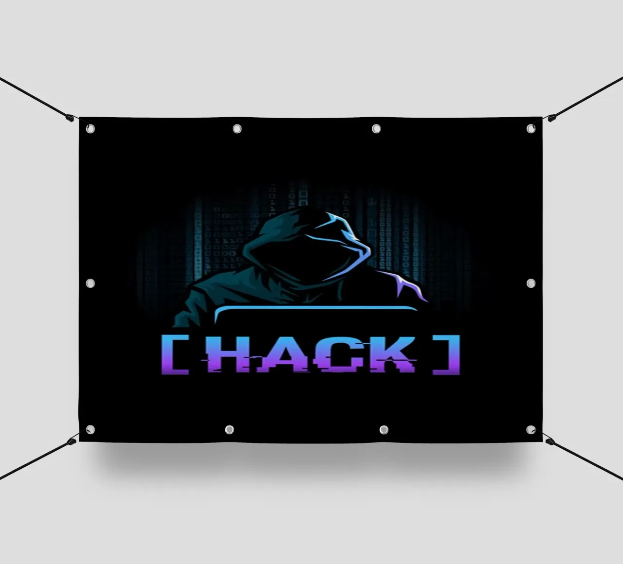 HACKER telo in pvc da Charlotte Gagnon