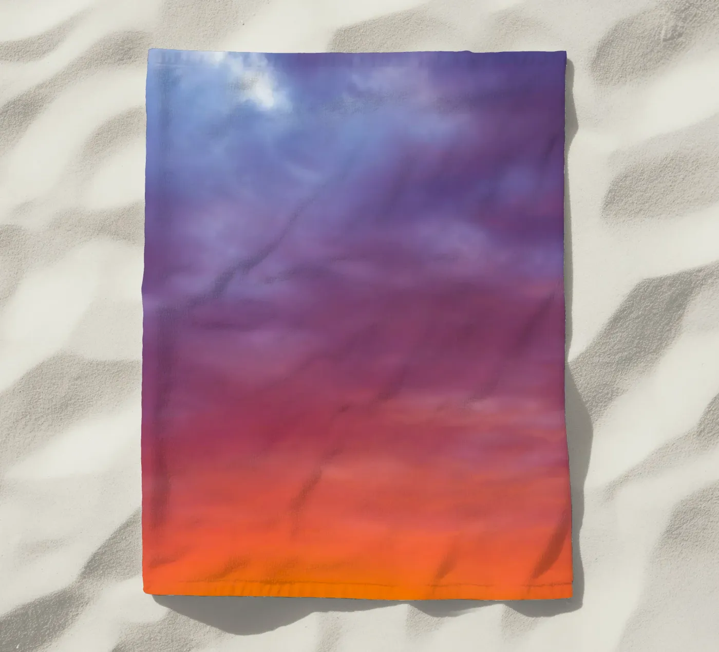 Zonsondergang #1 strandhanddoek van Tal Paz-Fridman