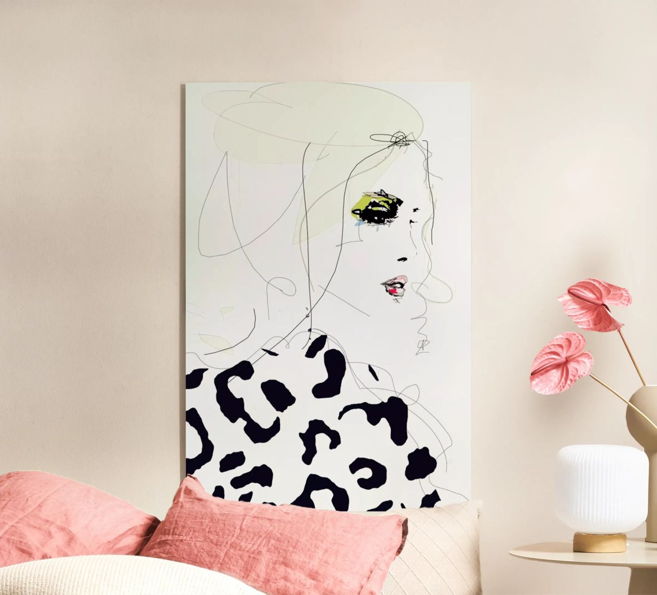 Draw the line plexiglass da Leigh Viner