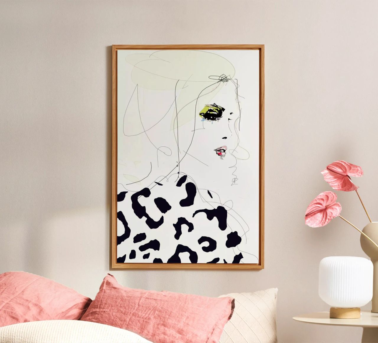 Draw the line alluminio dibond da Leigh Viner