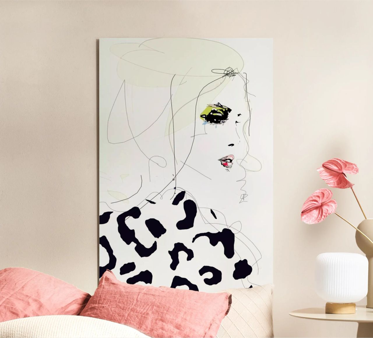 Draw the line alluminio dibond da Leigh Viner