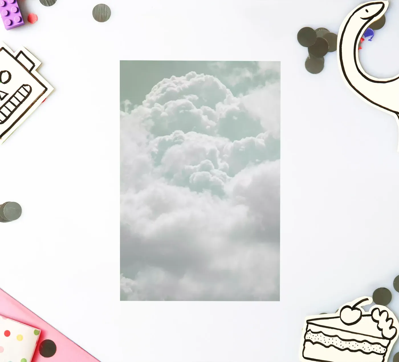 Clouds #7 Sticker von Tal Paz-Fridman