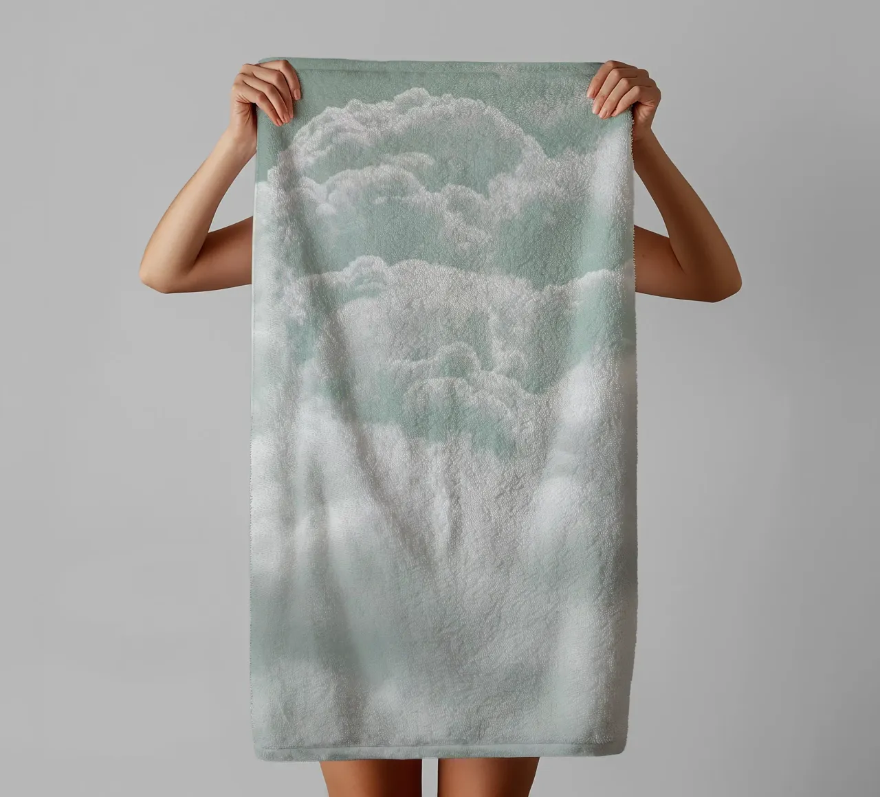 Clouds #7 towel by Tal Paz-Fridman