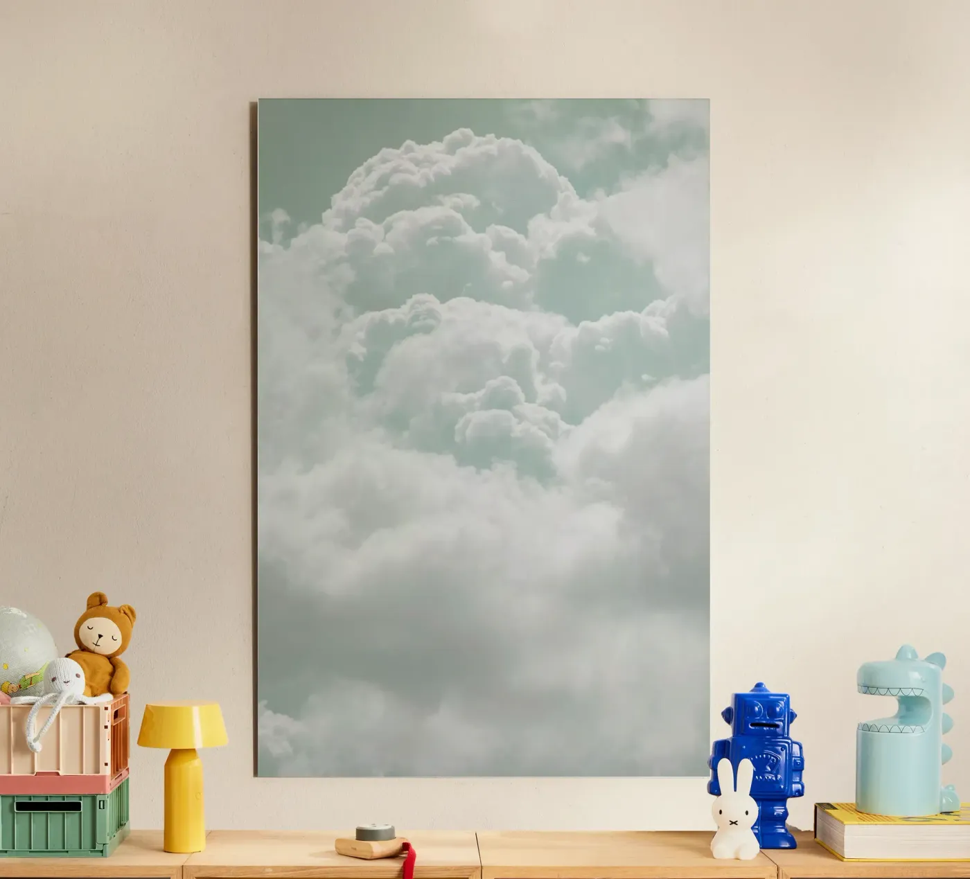 Wolken #7 aluminium-dibond van Tal Paz-Fridman