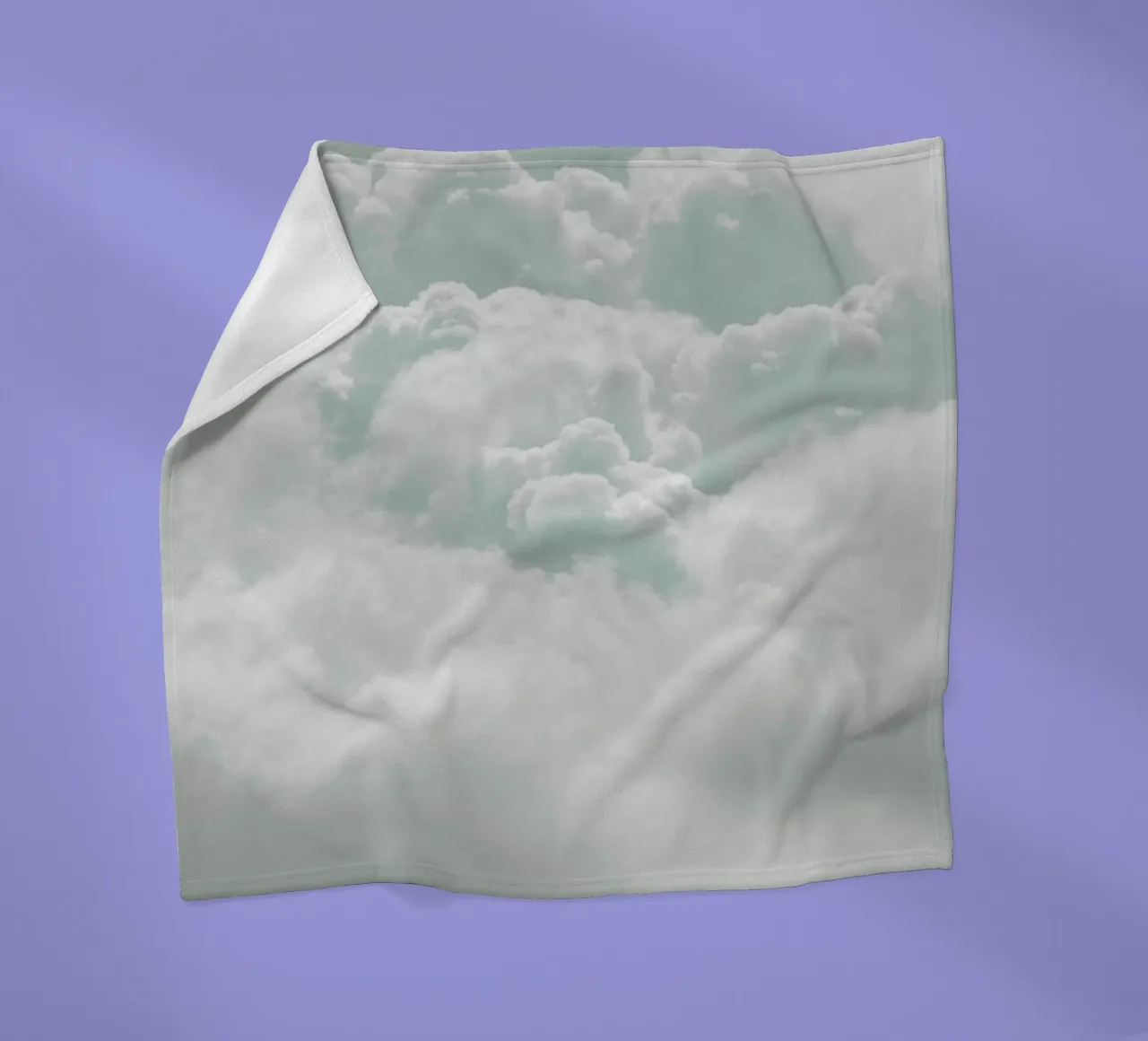 Clouds #7 fleece blanket by Tal Paz-Fridman