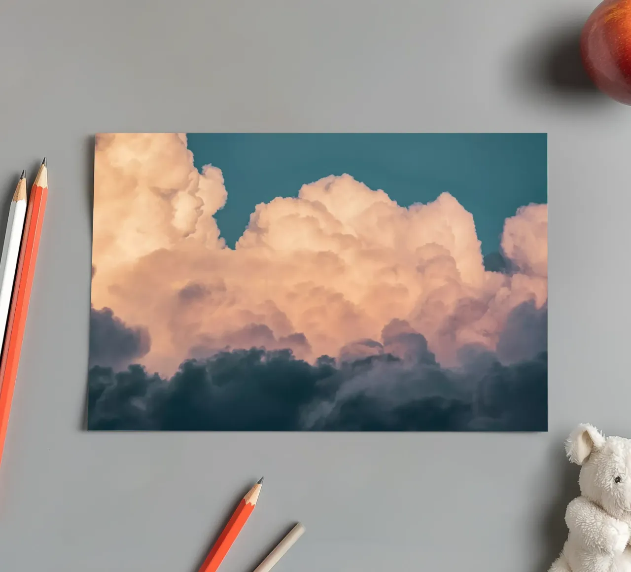 Clouds #8 sticker sheet by Tal Paz-Fridman