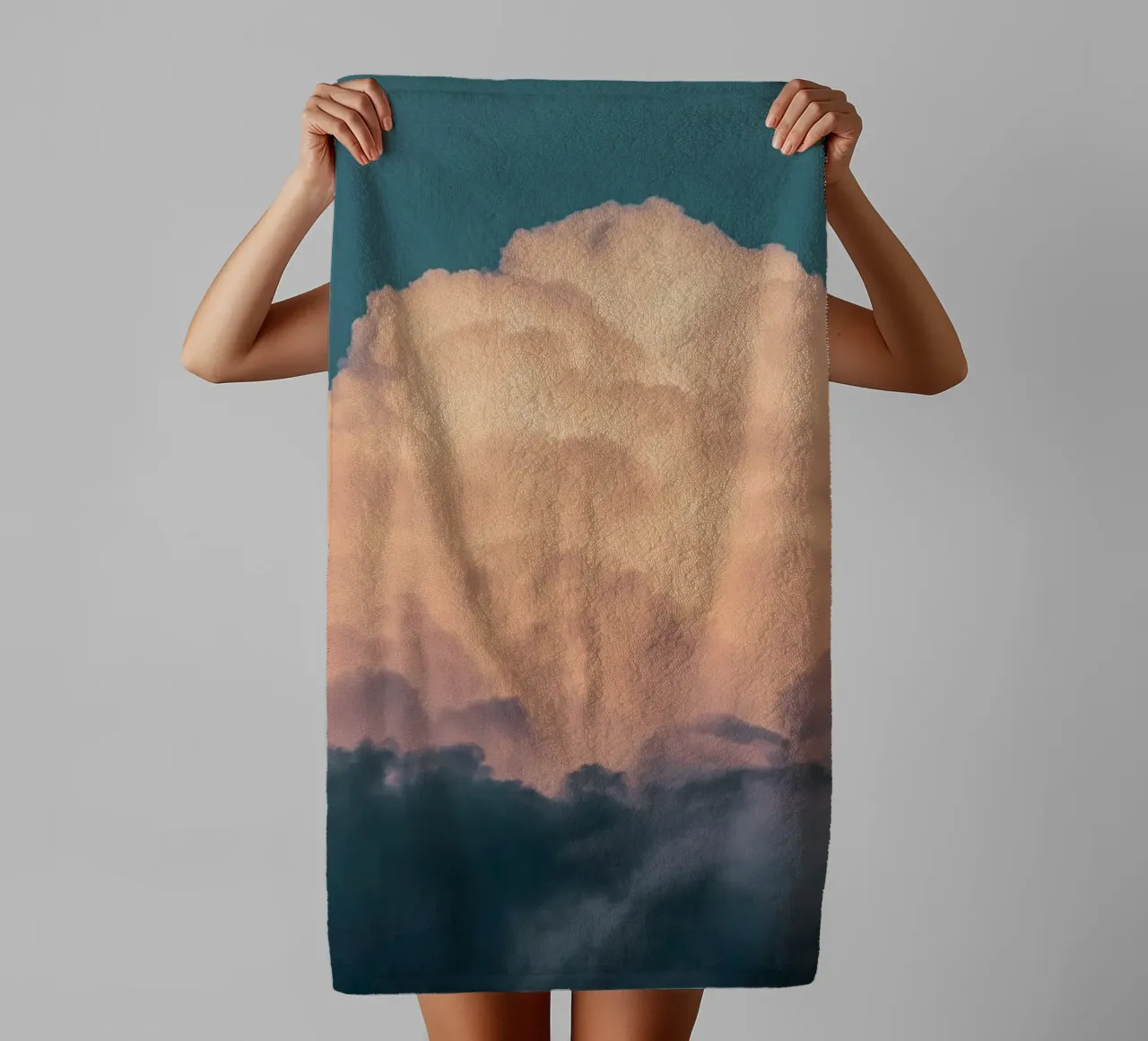 Wolken #8 badhanddoek van Tal Paz-Fridman