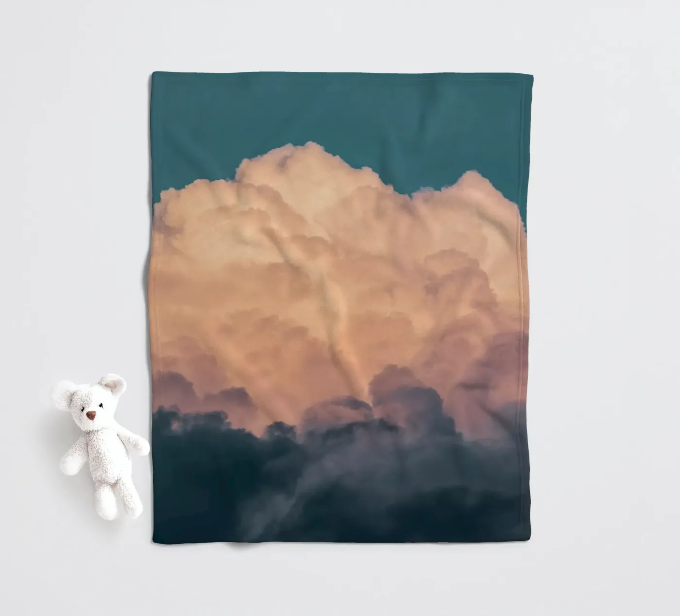 Clouds #8 fleecedeken van Tal Paz-Fridman