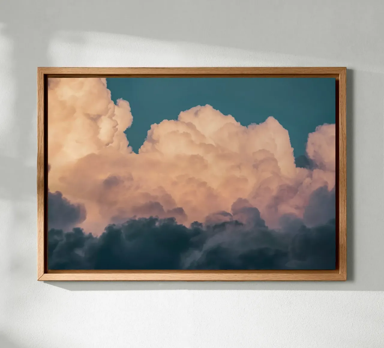 Clouds #8 canvas with Floater frame by Tal Paz-Fridman