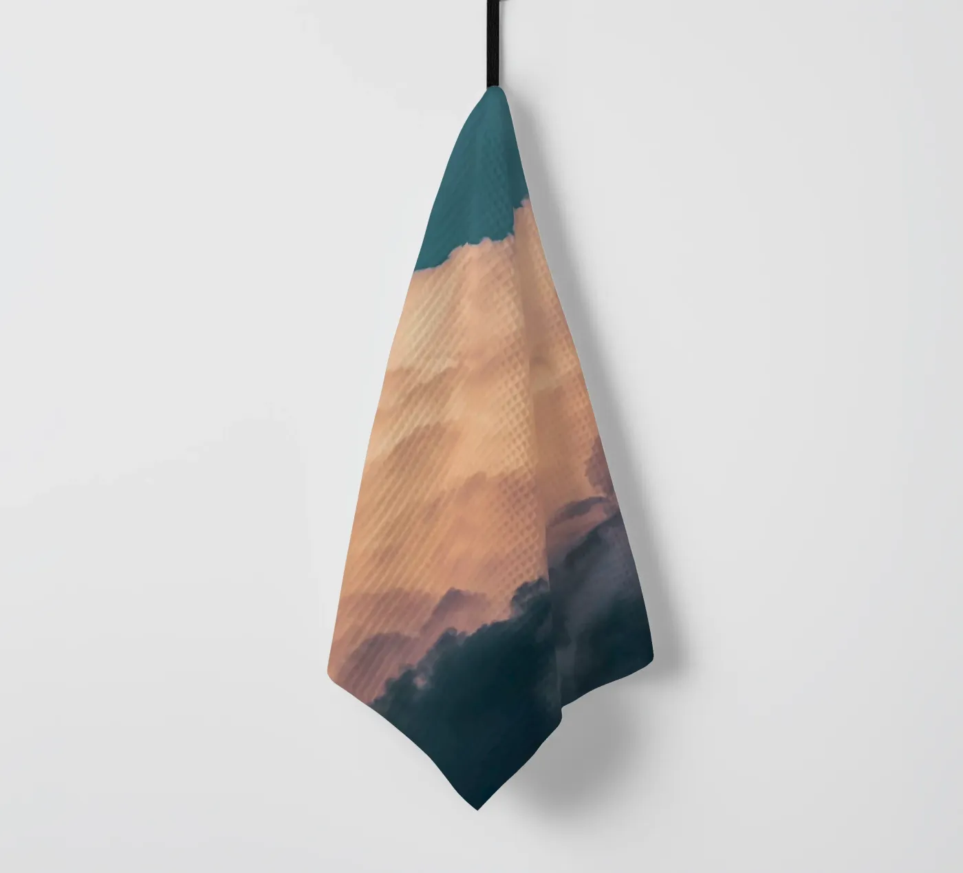 Clouds #8 tea towel by Tal Paz-Fridman