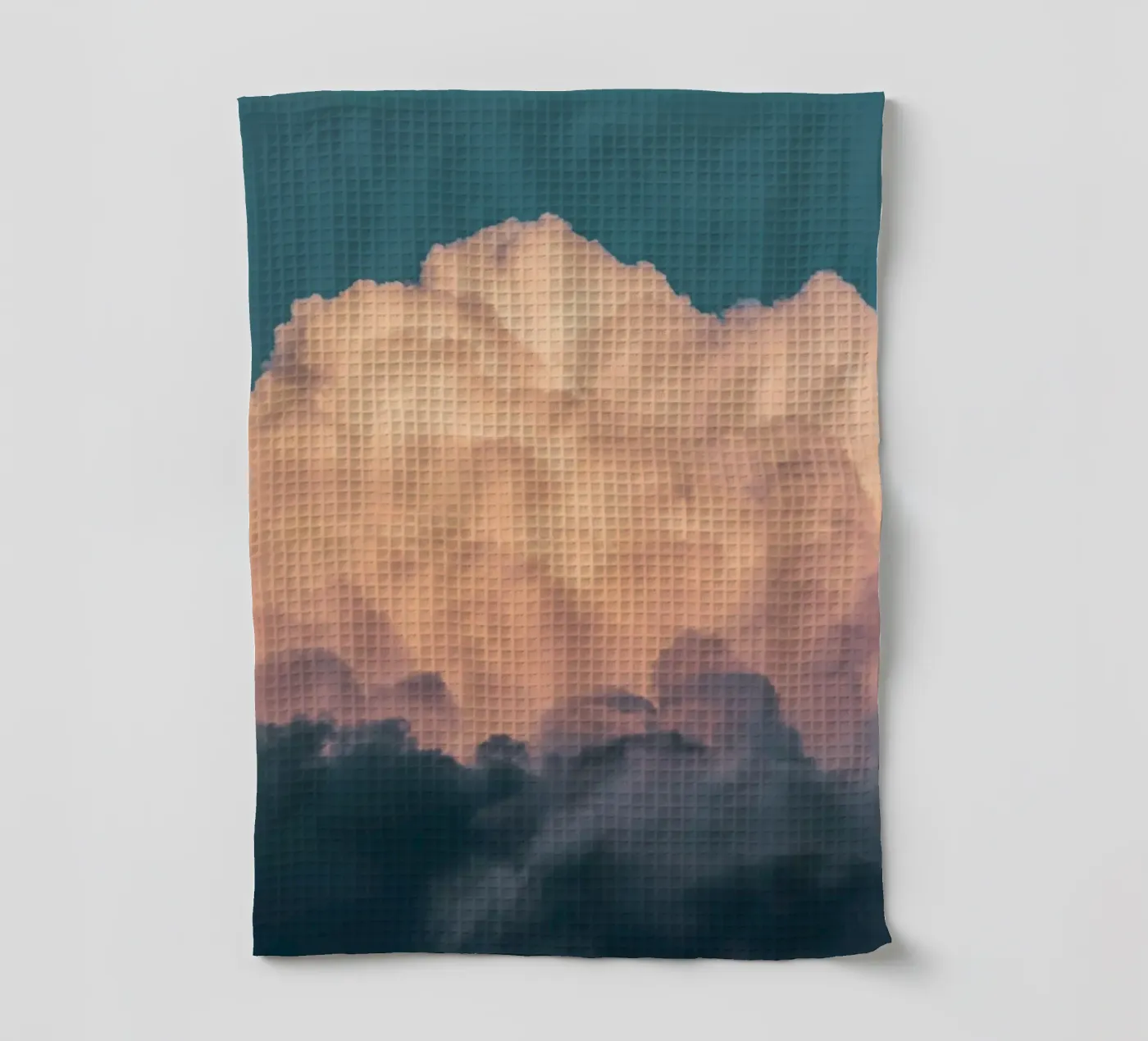 Clouds #8 tea towel by Tal Paz-Fridman