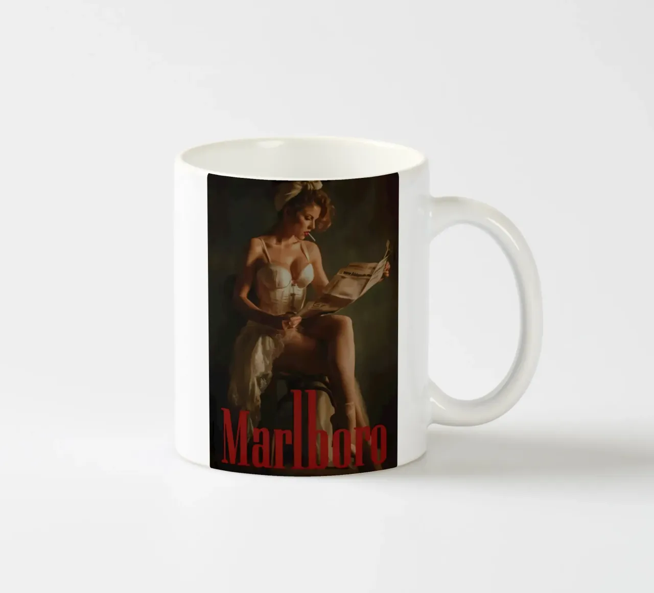 Pin Up d'epoca tazza in ceramica da janna shop