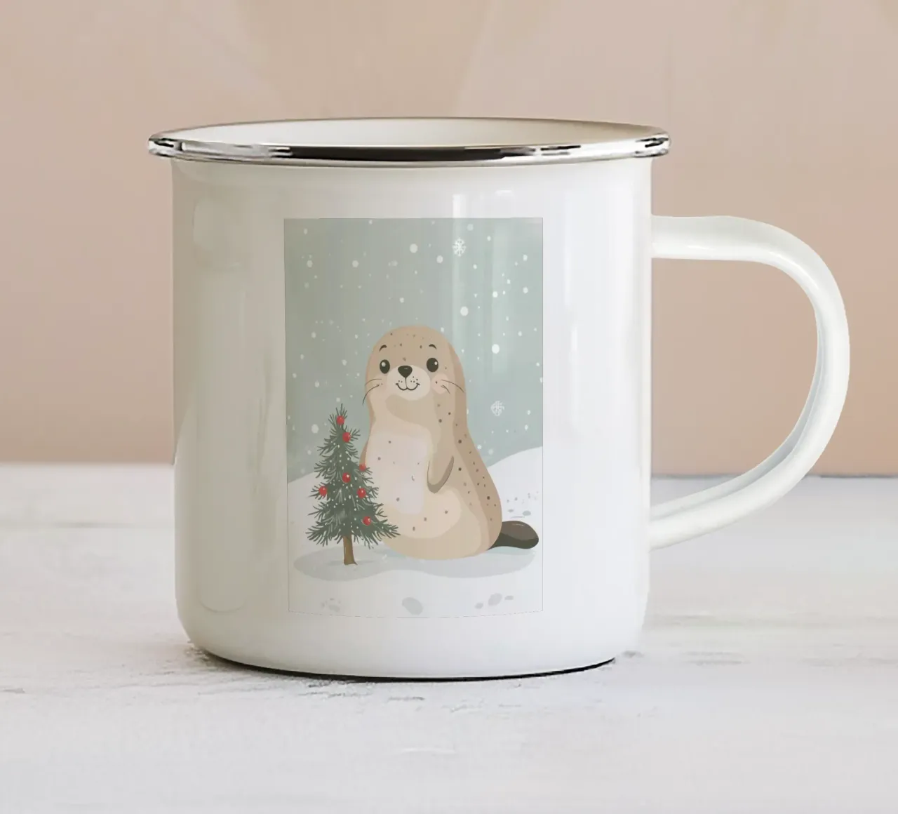 Sigillo stravagante tazza in smalto da Happy Littles