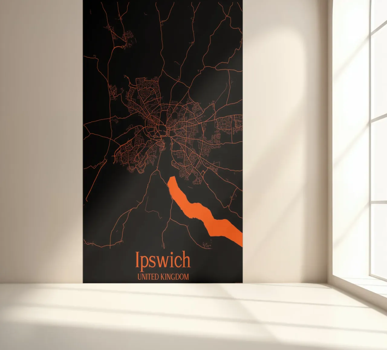Ipswich fotobehang van MiMap