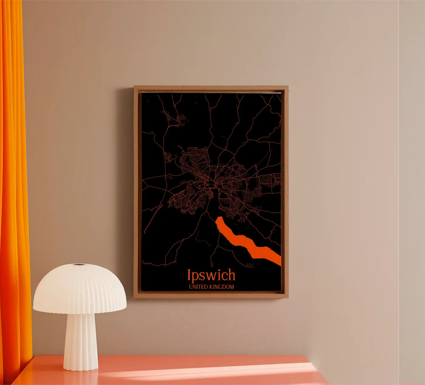 Ipswich tela da MiMap