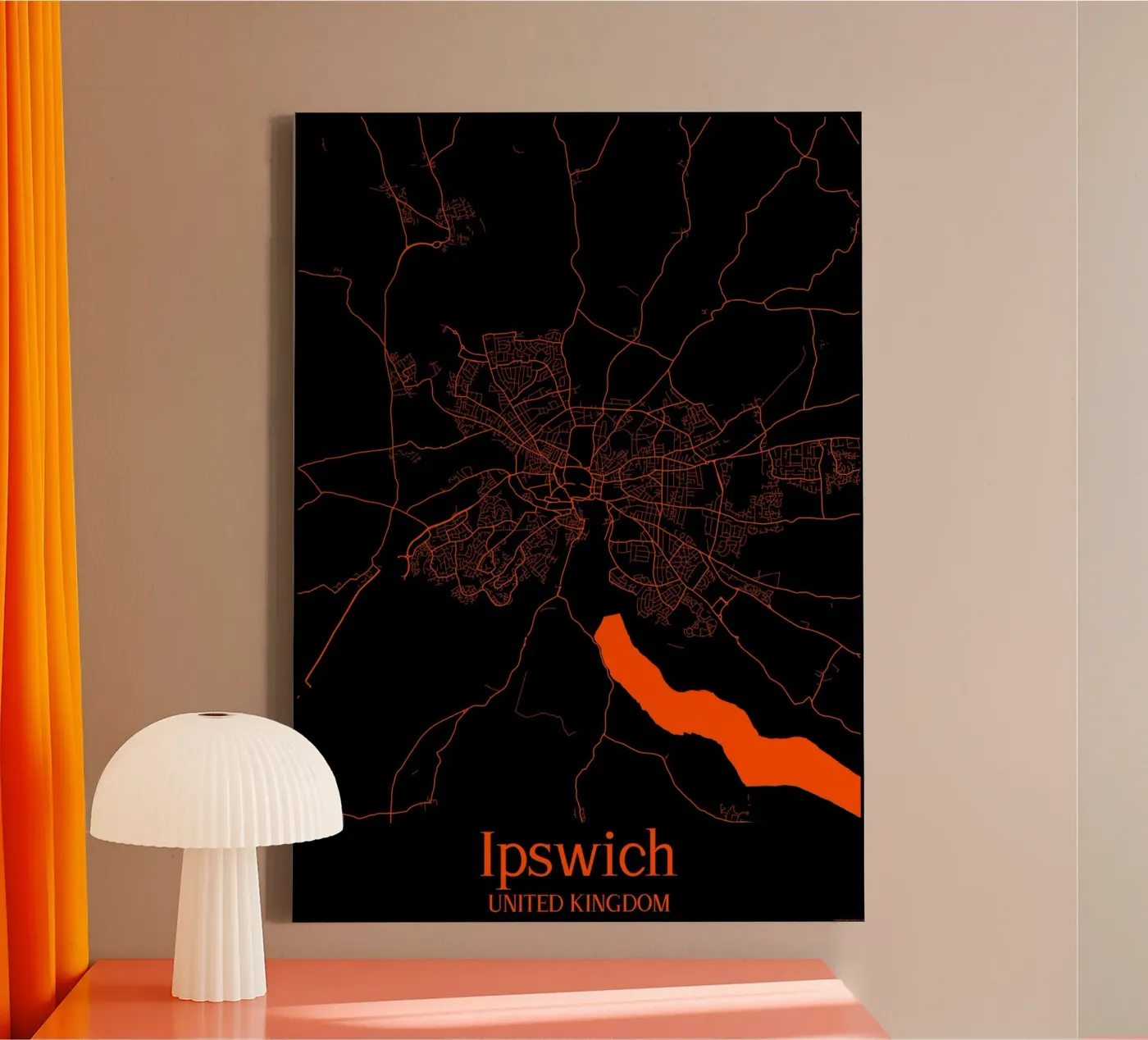 Ipswich tela da MiMap