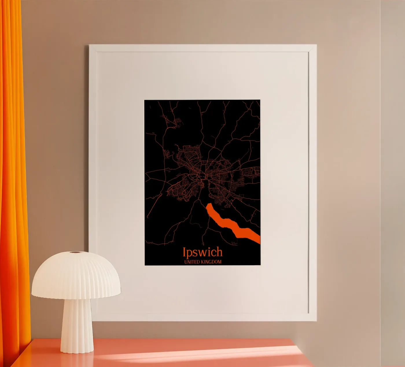 Ipswich Poster von MiMap