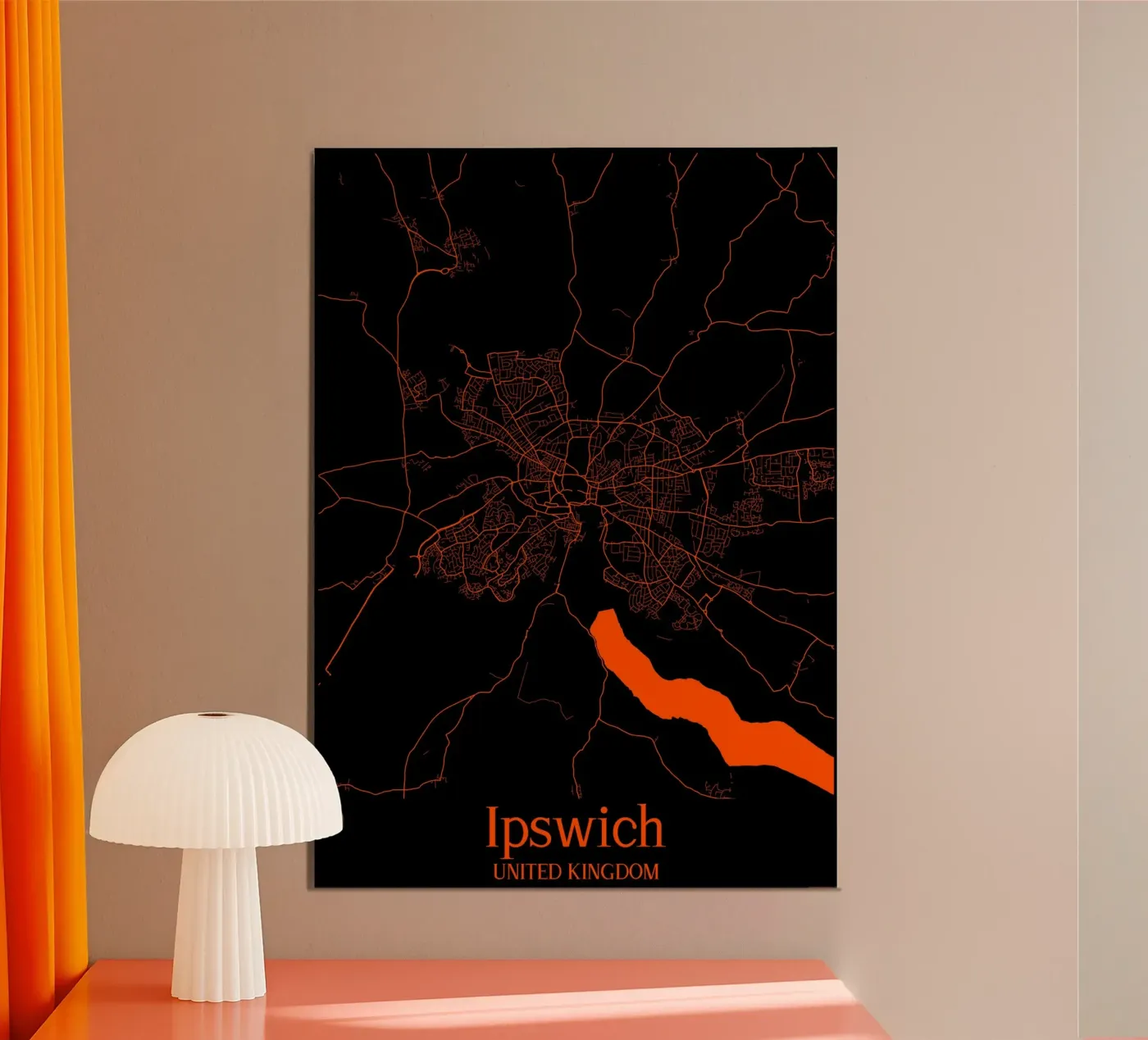 Ipswich Poster von MiMap