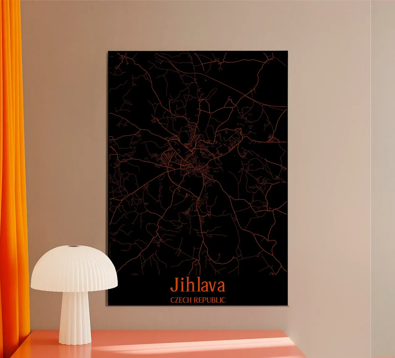 Jihlava carta hahnemühle da MiMap