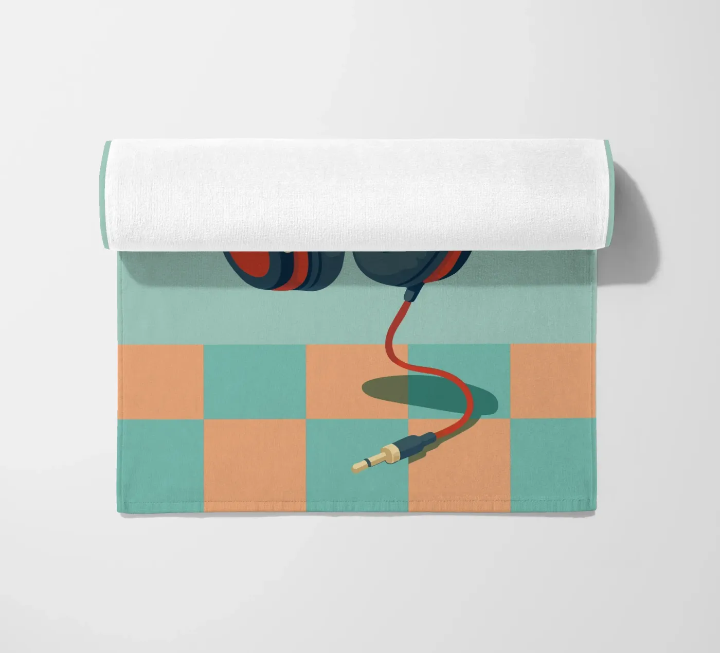 Retro Kopfhörer telo mare da DARIA IVANOVNA