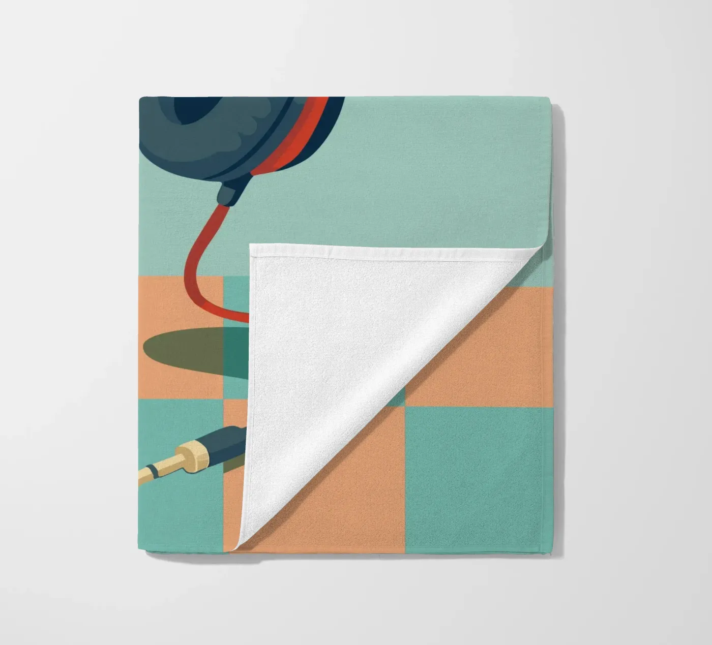 Retro Kopfhörer telo mare da DARIA IVANOVNA