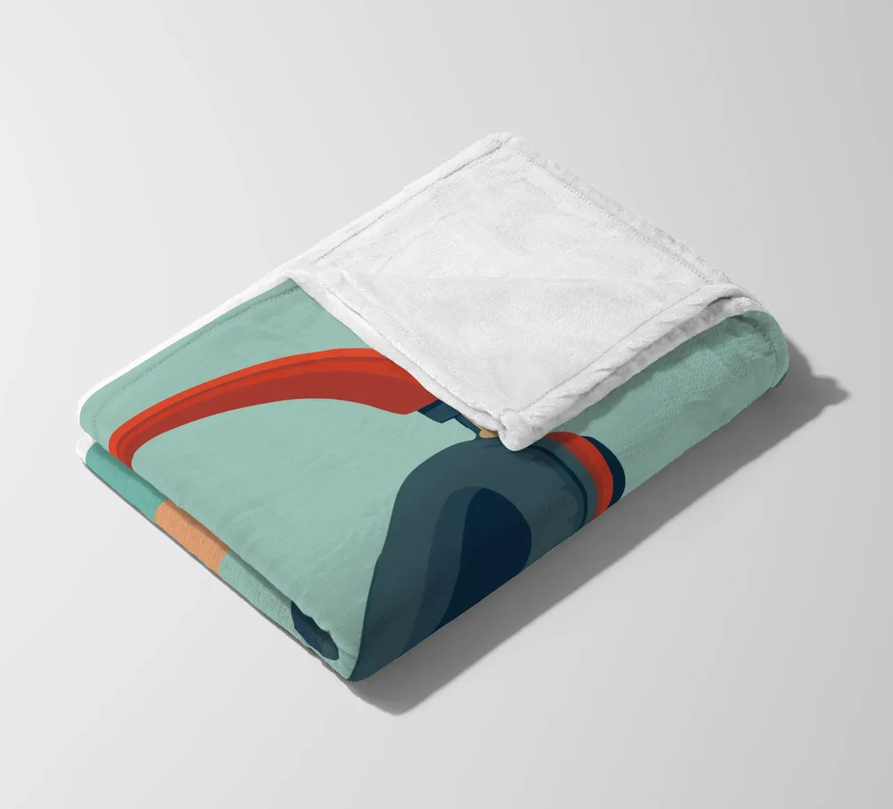 Retro Kopfhörer coperta in pile da DARIA IVANOVNA
