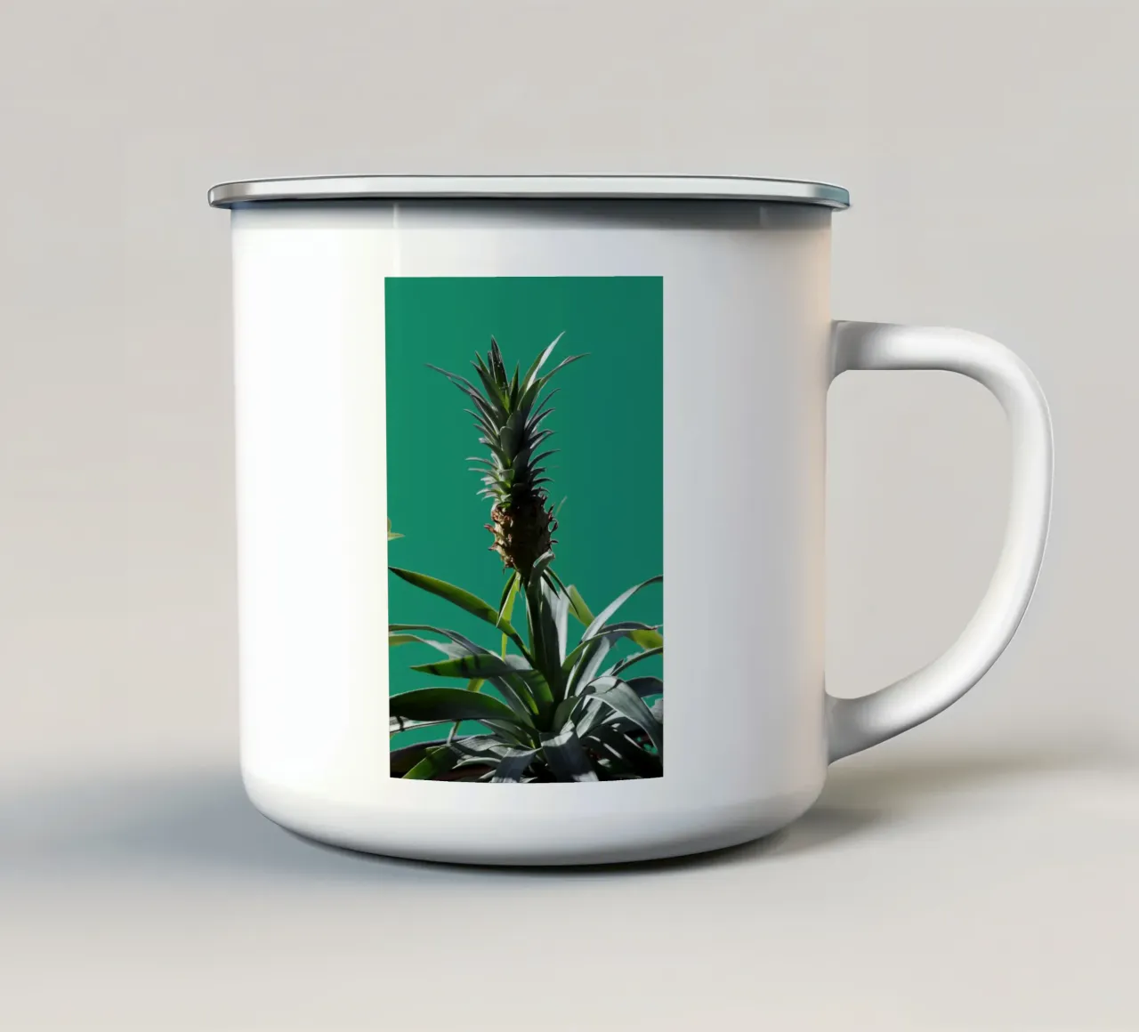 L'ananas tazza in smalto da Alexandra Joseph Fotomomente