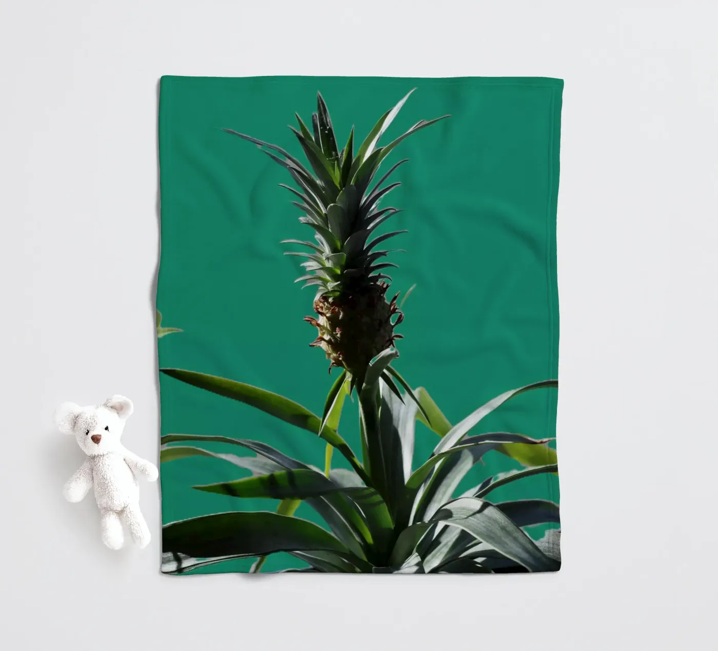 The pineapple fleece blanket by Alexandra Joseph Fotomomente