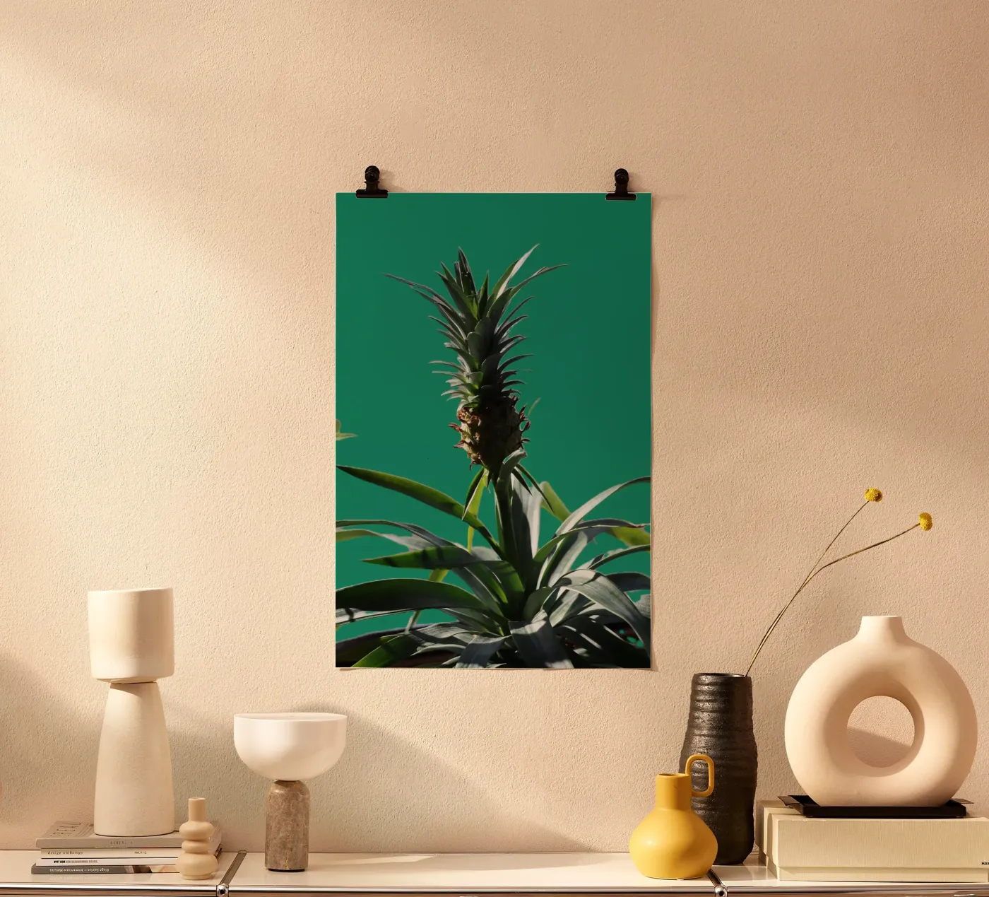 Die Ananas Poster von Alexandra Joseph Fotomomente