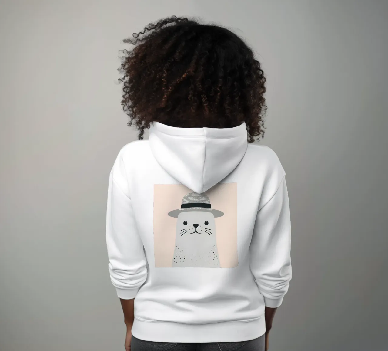 Sigillo di approvazione felpa con cappuccio da KANESYAARTS