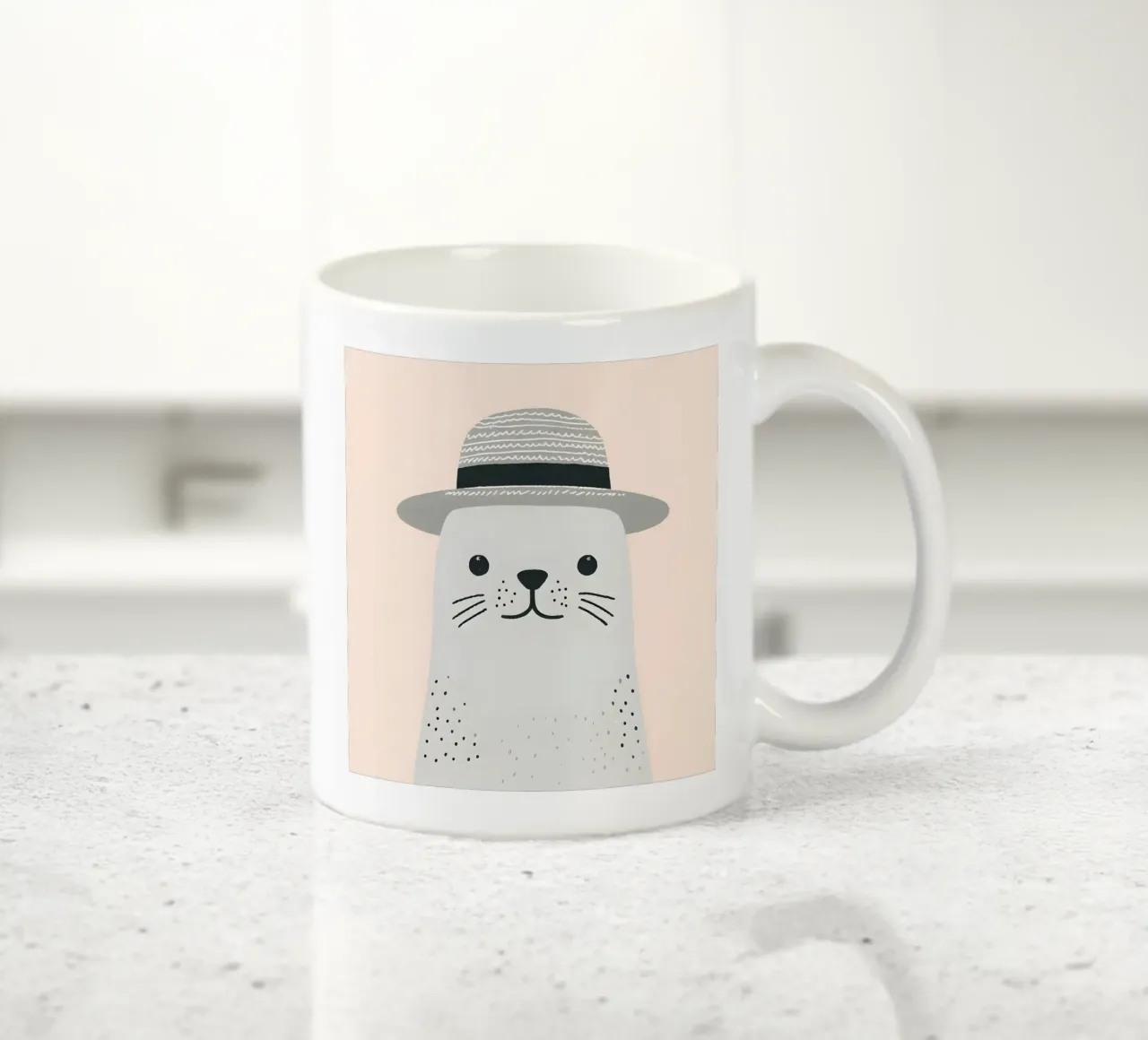 Sigillo di approvazione tazza in ceramica da KANESYAARTS