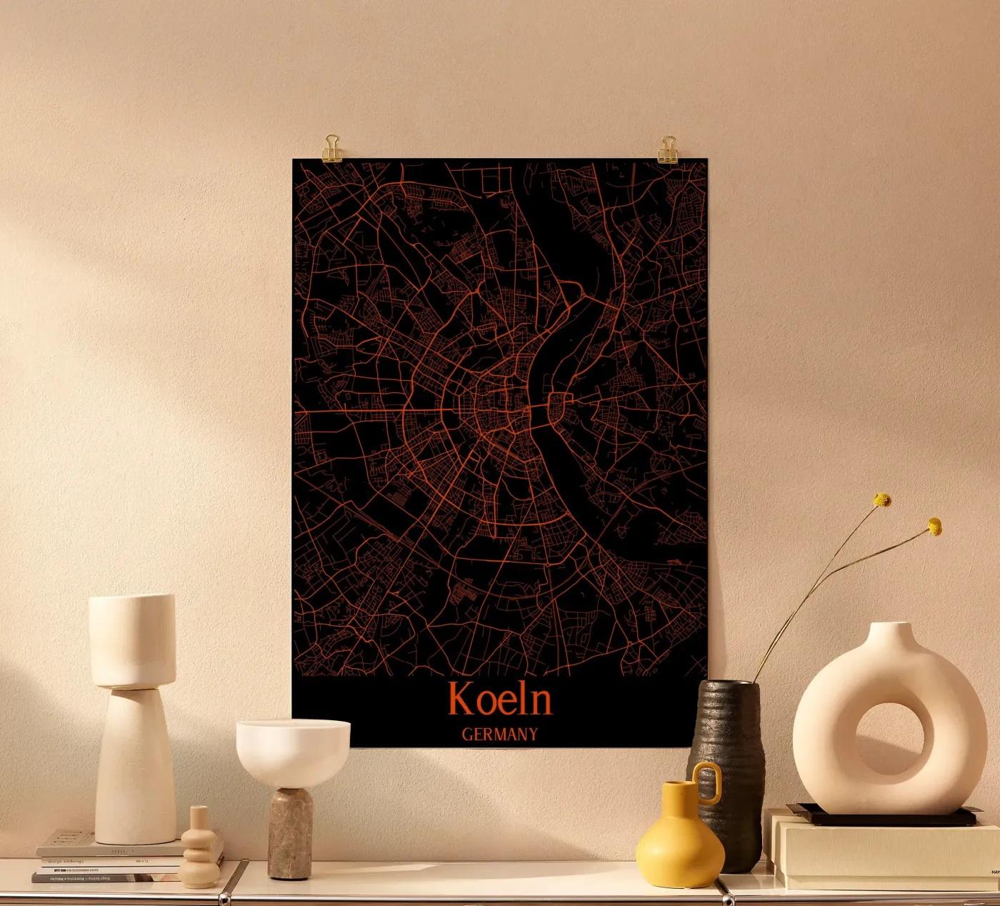 Koeln poster by MiMap