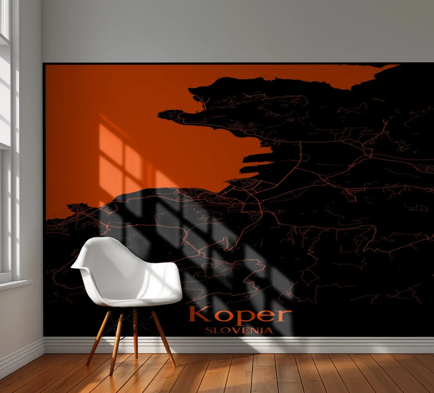 Koper fotobehang van MiMap