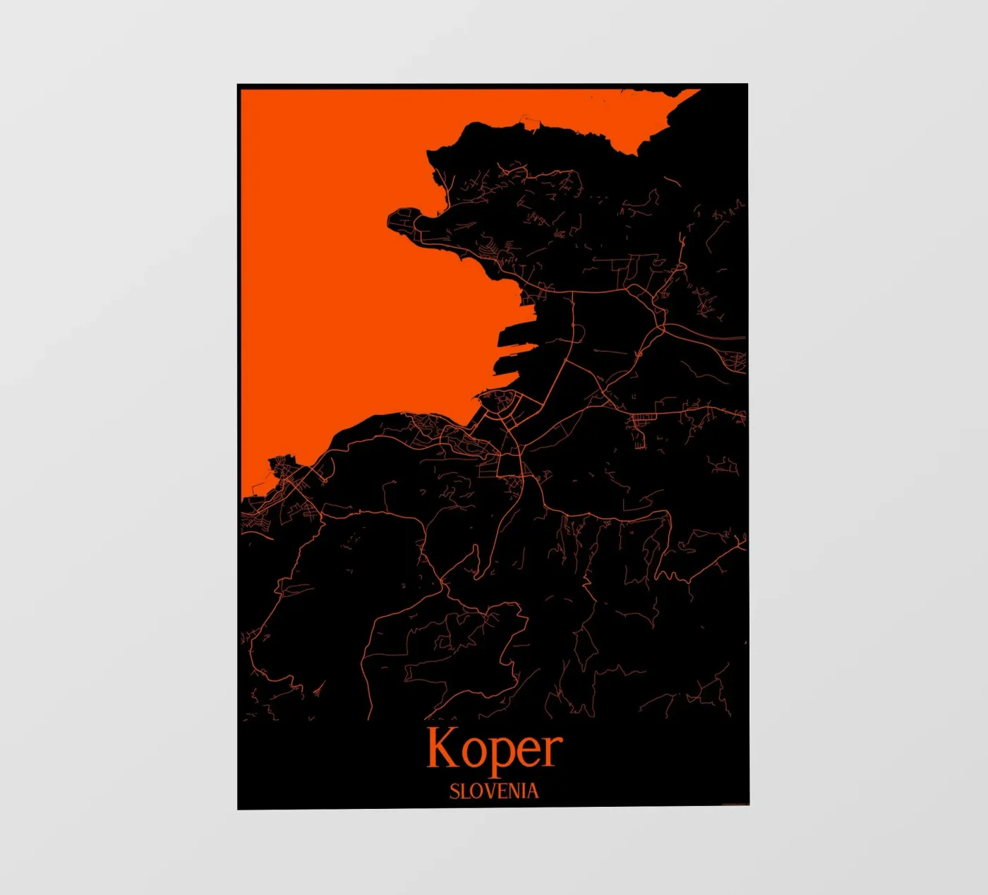 Koper fotobehang van MiMap