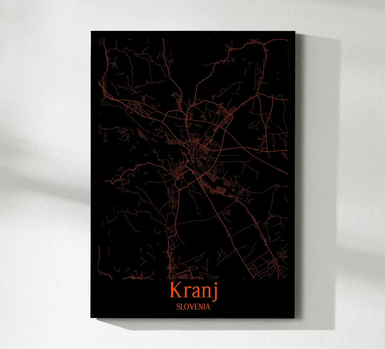 Kranj carta hahnemühle da MiMap
