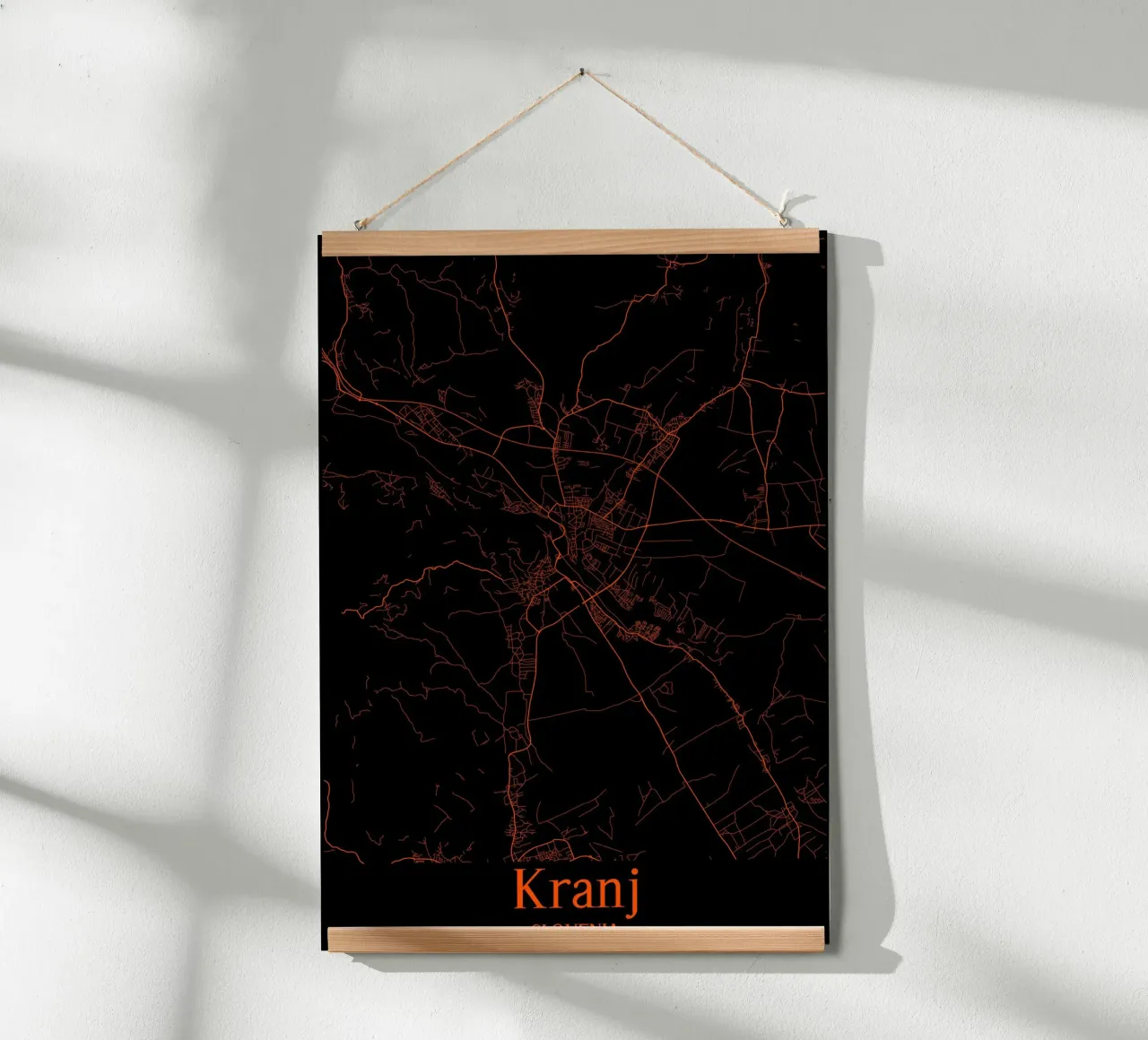 Kranj carta hahnemühle da MiMap