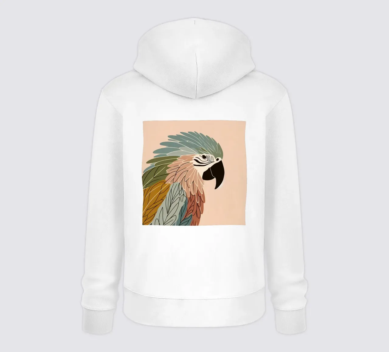 Anima colorata felpa con cappuccio da KANESYAARTS