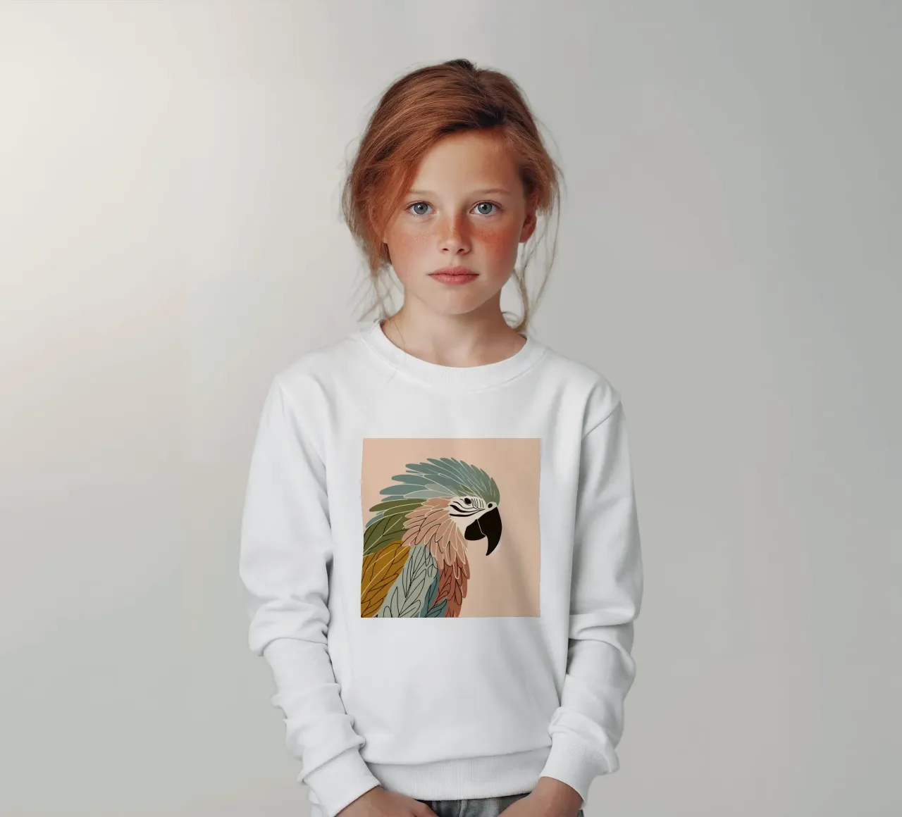 Anima colorata felpa bambino da KANESYAARTS